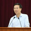 Ông Võ Văn Thưởng, Ủy viên Bộ Chính trị, Bí thư Trung ương Đảng, Trưởng Ban Tuyên giáo Trung ương phát biểu.