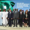 Các đại biểu tham dự Hội nghị thượng đỉnh Liên minh châu Phi (AU) ở Niamey, Niger. (Ảnh: AFP/TTXVN)