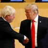 Tổng thống Mỹ Donald Trump (phải) ông Boris Johnson - tân Thủ tướng Anh. (Nguồn: Getty Images)