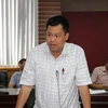 Ông Lương Đình Thành - tân Tổng giám đốc PVC phát biểu nhậm chức. (Nguồn: PVC)