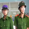 Hai đối tượng Nguyễn Gia Thuận và Nguyễn Hữu Nghĩa. (Ảnh: Thanh Tân/TTXVN)