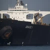 Tàu chở dầu Grace 1 của Iran ngoài khơi bờ biển Gibraltar ngày 15/8/2019. (Ảnh: AFP/TTXVN)