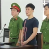 Bị cáo Phan Hoài Nhân tại phiên xét xử. (Ảnh: Nguyễn Thành/TTXVN)