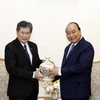 Thủ tướng Nguyễn Xuân Phúc tiếp ông Lim Jock Hoi, Tổng Thư ký ASEAN. (Ảnh: Thống Nhất/TTXVN)