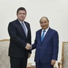 Thủ tướng Nguyễn Xuân Phúc tiếp Phó Thủ tướng, Bộ trưởng Nội vụ Cộng hòa Séc Jan Hamacek. (Ảnh: Thống Nhất/TTXVN)