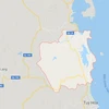 Vị trí huyện Tuy An. (Nguồn: Google Maps)