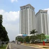 Thị trường nhà ở Hà Nội cho thấy xu hướng mở rộng ra ngoài khu vực trung tâm. (Ảnh minh họa. Nguồn: TTXVN)