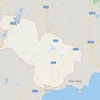 Vị trí huyện Hàm Thuận Bắc. (Nguồn: Google Maps)