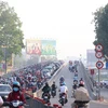 Các phương tiện lưu thông ở Thành phố Hồ Chí Minh. (Nguồn: TTXVN)