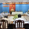 Một cuộc họp của Tiểu ban Văn kiện Đại hội Đảng bộ tỉnh An Giang lần thứ XI. (Ảnh minh họa. Nguồn: TTXVN)