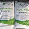 Sản phẩm phụ gia chăn nuôi Choline Chloride