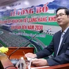 Ông Phạm Văn Hảo, Phó Cục trưởng Cục hàng không Việt Nam phát biểu tại buổi lễ công bố. (Ảnh: Quốc Khánh/TTXVN)