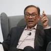 Chủ tịch PKR Ibrahim Anwar, người mà theo thỏa thuận trong Liên minh Hy vọng (PH) cầm quyền sẽ thay ông Mahathir Mohamad làm Thủ tướng Malaysia. (Nguồn: Straitstimes)