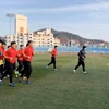 U23 Việt Nam tập luyện tại Hàn Quốc. (Nguồn: VFF)