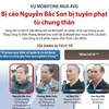 Bị cáo Nguyễn Bắc Son bị tuyên phạt tù chung thân.