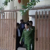 Cơ quan Cảnh sát điều tra khám xét nhà bị can Nguyễn Văn Tứ chiều 28/12. (Ảnh: TTXVN)