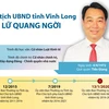 Thông tin cơ bản về Chủ tịch UBND tỉnh Vĩnh Long Lữ Quang Ngời.