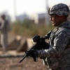 Lính Mỹ ở Iraq. (Nguồn: AFP)