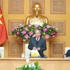 Thủ tướng Nguyễn Xuân Phúc phát biểu tại buổi làm việc. (Nguồn: Cổng thông tin điện tử Chính phủ)