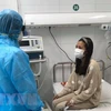 Một bệnh nhân được điều trị tại Bệnh viện đa khoa tỉnh Thanh Hóa. (Ảnh: Hoa Mai/TTXVN)