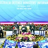 Quang cảnh cuộc gặp không chính thức Bộ trưởng Quốc phòng ASEAN-Australia. (Ảnh: Dương Giang/TTXVN)
