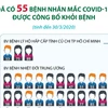 55 bệnh nhân mắc COVID-19 tại Việt Nam đã khỏi bệnh.