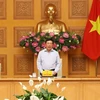 Phó Thủ tướng, Bộ trưởng Bộ Ngoại giao Phạm Bình Minh, Chủ tịch Ủy ban chủ trì phiên họp. (Ảnh: Lâm Khánh/TTXVN)