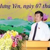 Tân Chủ tịch Hội đồng Nhân dân tỉnh Hưng Yên Trần Quốc Toản. (Ảnh: Đinh Tuấn/TTXVN)