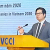 Chủ tịch VCCI Vũ Tiến Lộc. (Nguồn: TTXVN)