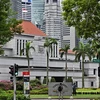 Tòa nhà Quốc hội Singapore tại thủ đô Singapore. (Ảnh: AFP/TTXVN)