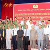 Đại tướng Tô Lâm, Bộ trưởng Bộ Công an với các đại biểu tại buổi họp mặt. (Ảnh: Lê Đức Hoảnh/TTXVN)