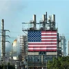 Cơ sở lọc dầu Wilmington của Mỹ ở Los Angeles, California, ngày 21/4/2020. (Nguồn: AFP/TTXVN)