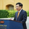 Ông Phạm Bình Minh, Ủy viên Bộ Chính trị, Phó Thủ tướng, Bí thư Ban cán sự đảng, Bộ trưởng Bộ Ngoại giao. (Nguồn: TTXVN)