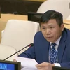 Đại sứ Đặng Đình Quý, Trưởng phái đoàn đại diện thường trực Việt Nam tại Liên hợp quốc. (Nguồn: TTXVN)