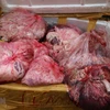 Một lô hàng sản phẩm động vật đã bốc mùi hôi thối. (Ảnh minh họa. Nguồn: TTXVN)