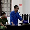 Bị cáo Đồng Văn Tuýnh tại phiên tòa. (Ảnh: Thanh Hải/TTXVN)