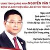 Giới thiệu ông Nguyễn Văn Thắng để bầu làm Bí thư Tỉnh ủy Điện Biên.