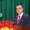 Ông Phạm Đại Dương tái đắc cử Bí thư Tỉnh ủy Phú Yên khóa XVII, nhiệm kỳ 2020-2025. (Ảnh: Phạm Cường/TTXVN)