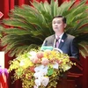 Đồng chí Thái Thanh Quý tái đắc cử Bí thư Tỉnh ủy Nghệ An. (Ảnh: Nguyễn Oanh/TTXVN)