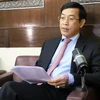 Tổng lãnh sự Trần Thanh Huân phát biểu tại lễ ra mắt Hiệp hội Đồng bào hải ngoại Việt Nam tại Macau. (Ảnh: PV/Vietnam+)