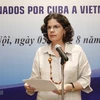 Đại sứ Cuba Lianys Torres Rivera. (Ảnh: Dương Giang/TTXVN)