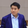 Cựu Chủ tịch Ủy ban Nhân dân thành phố Hà Nội Nguyễn Đức Chung. (Nguồn: TTXVN)