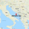 Vị trí biển Adriatic. (Nguồn: Google)