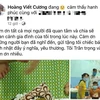 Những bức ảnh về buổi sinh nhật trong khu cách ly được ông Cương đăng lên mạng xã hội và sau đó bị kỷ luật. (Nguồn: Báo Tuổi Trẻ)