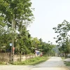 Bản tái định cư dự án thủy điện Hủa Na tại huyện Quế Phong. (Nguồn: Báo Lao Động)
