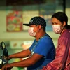 Người dân đeo khẩu trang phòng lây nhiễm COVID-19 tại Bangkok, Thái Lan, ngày 11/1/2021. (Ảnh: THX/TTXVN)