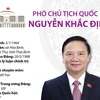 Thông tin về Phó Chủ tịch Quốc hội Nguyễn Khắc Định.