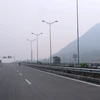 Một đoạn tuyến cao tốc Nội Bài-Lào Cai. (Ảnh: Vietnam+)