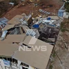 Bão Seroja làm nhiều ngôi nhà bị hư hại. (Nguồn: Thewest.com.au)