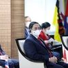 Thủ tướng Phạm Minh Chính dự Hội nghị các nhà lãnh đạo ASEAN. (Ảnh: Dương Giang/TTXVN)
